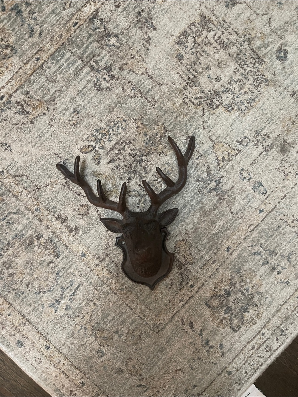 Anthropologie Terrain Iron Stag Hook
